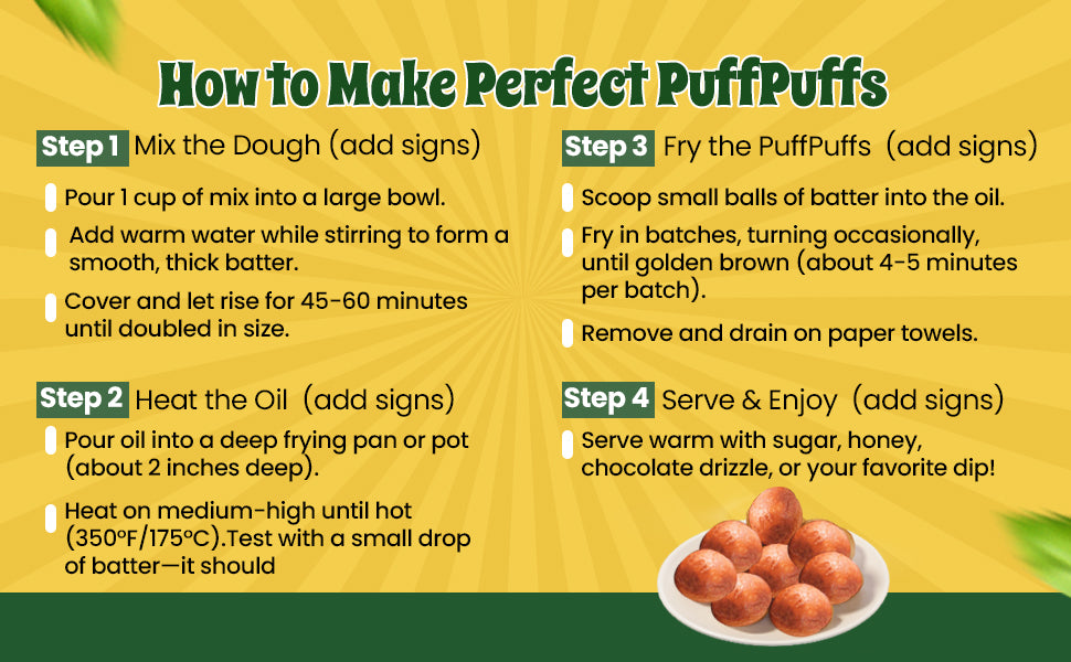 PuffPuff Mix - Case pack (6 x 560g)