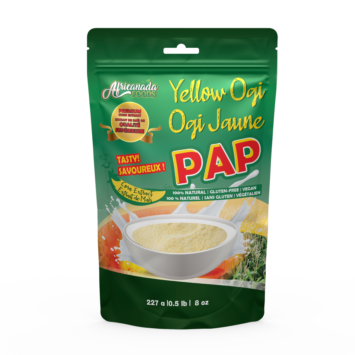 Peper Pap Yellow Pap | Africanada Foods – Africanada Foods®