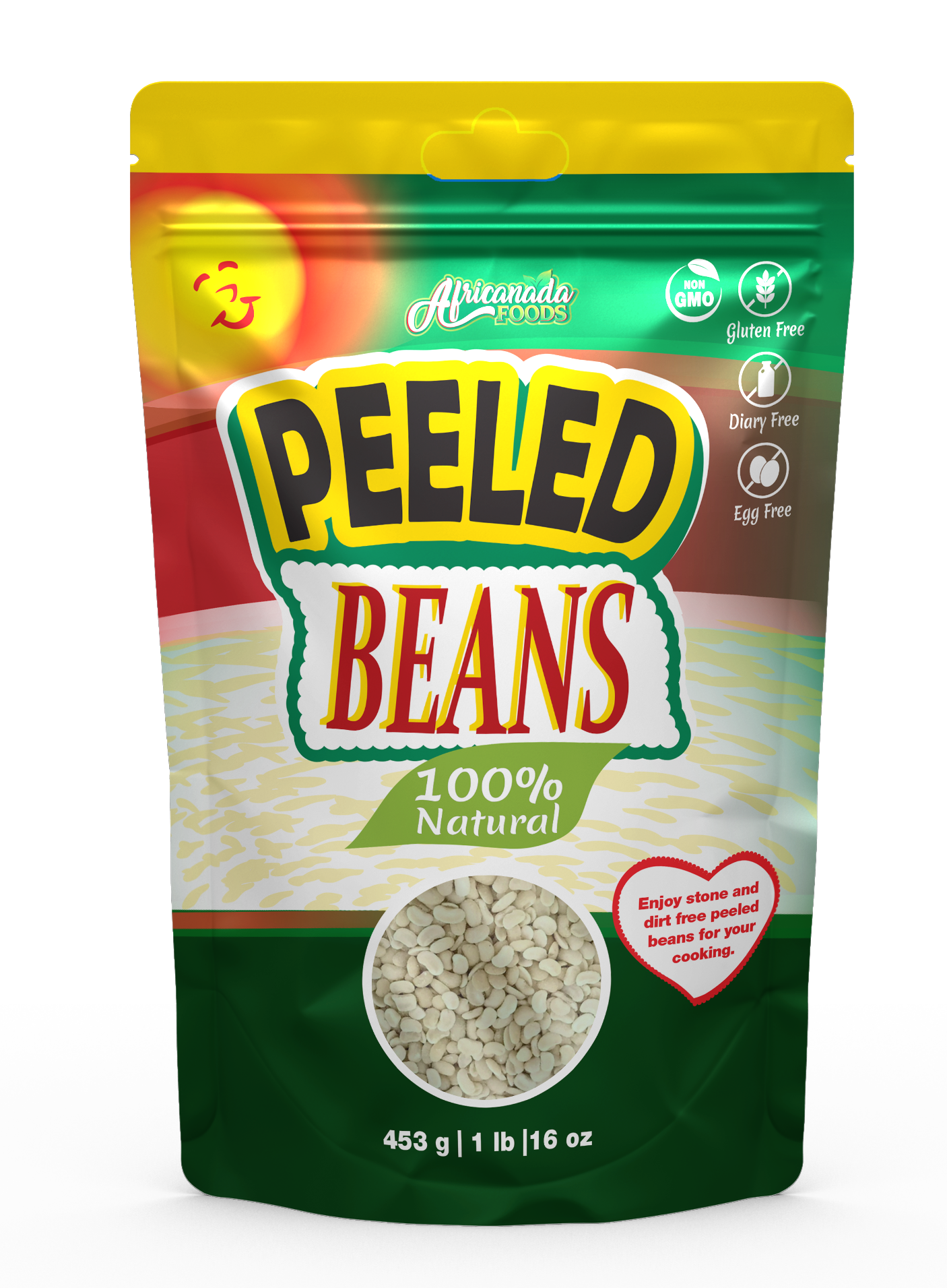 Peeled Beans
