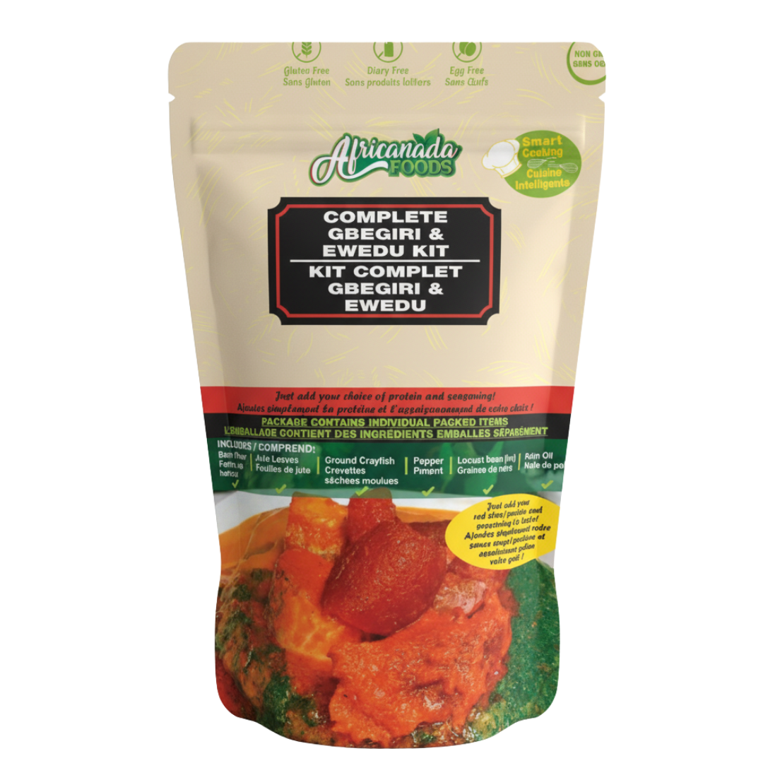 Complete Gbegiri & Ewedu Kit
