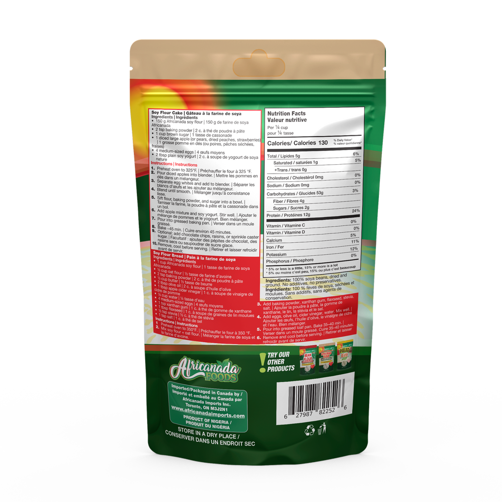 SoyBean Flour - Case pack (6 x 454g)